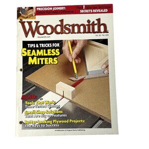 Woodsmith Woodworking Magazine u Vol 35  Issue 209 Oct Nov 2013 Seamless Miters